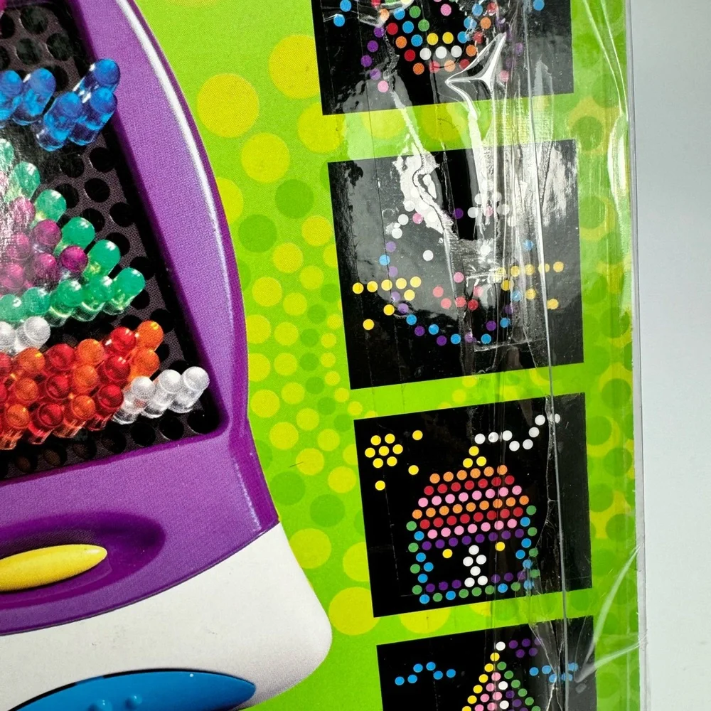 Travel Lite Brite Purple By Hasbro 120 Pegs Open Package 2006